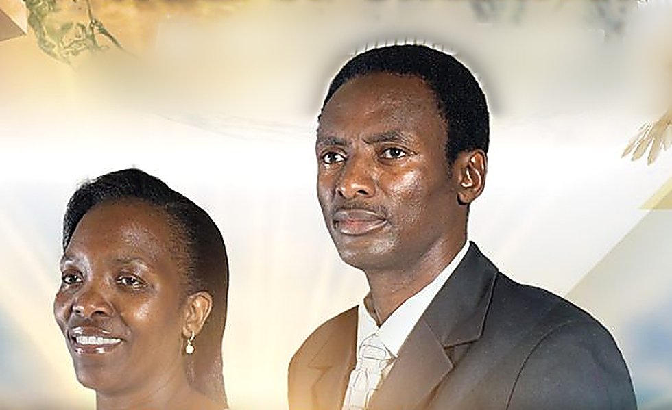 Pastor T.C. Makondo and Pastor T.E. Makondo of Well of Salvation Church